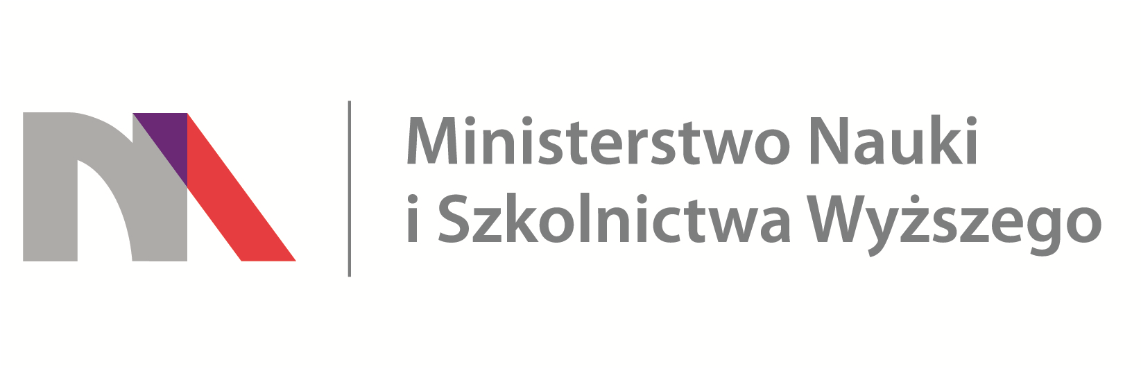 Logotyp Ministerstwa Nauki i Szkolnictwa Wyższego.